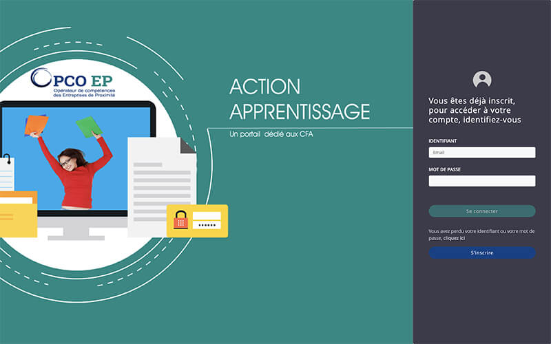 Le portail dédié aux CFA : « Action apprentissage »