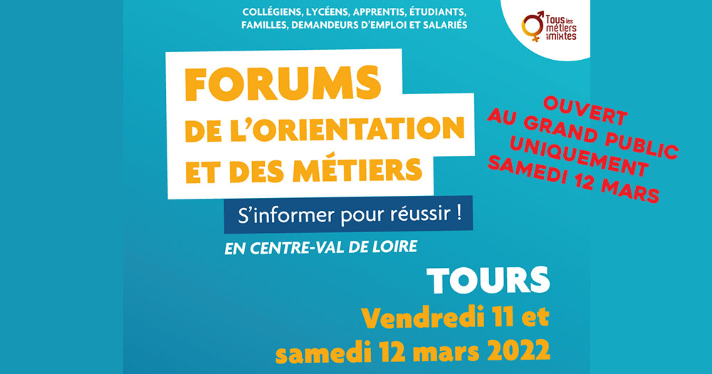Forum de l'orientation et des métiers à Tours