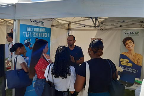 Rendez-vous des métiers à Saint-Pierre : Opco EP y était !