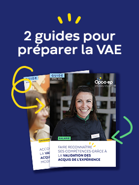 2 guides pour préparer la VAE