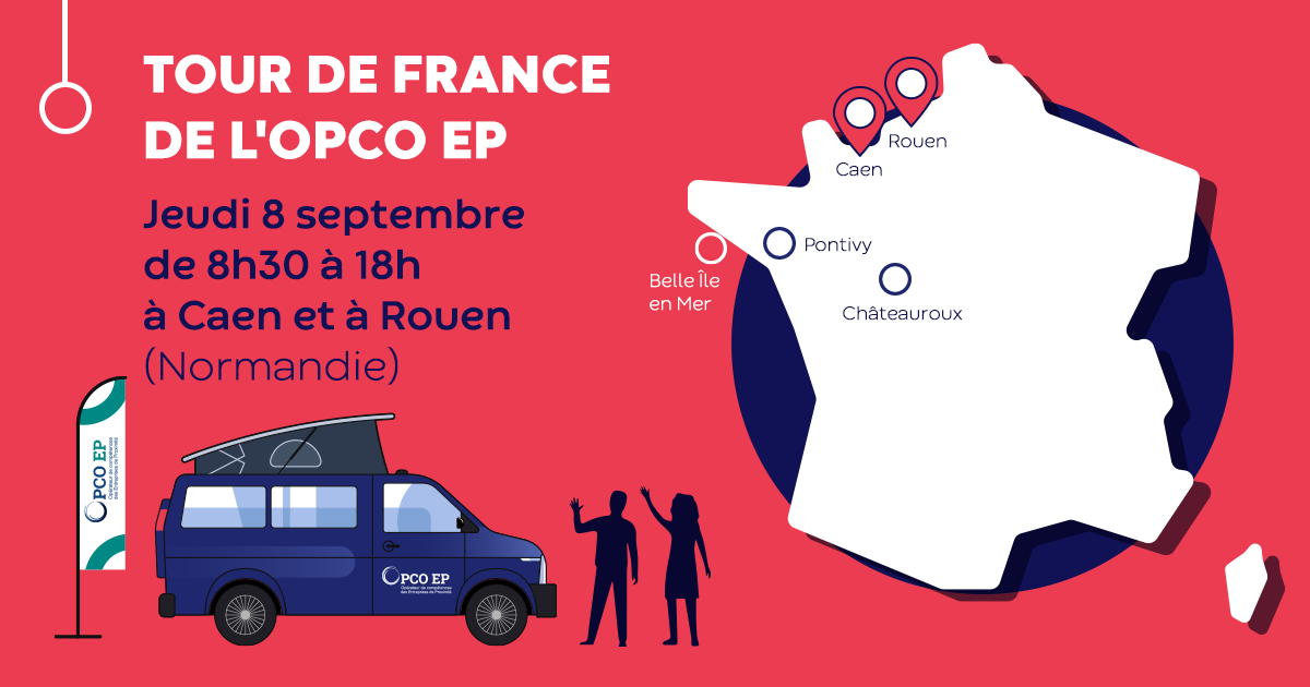 Opco EP fait son Tour de France en Normandie