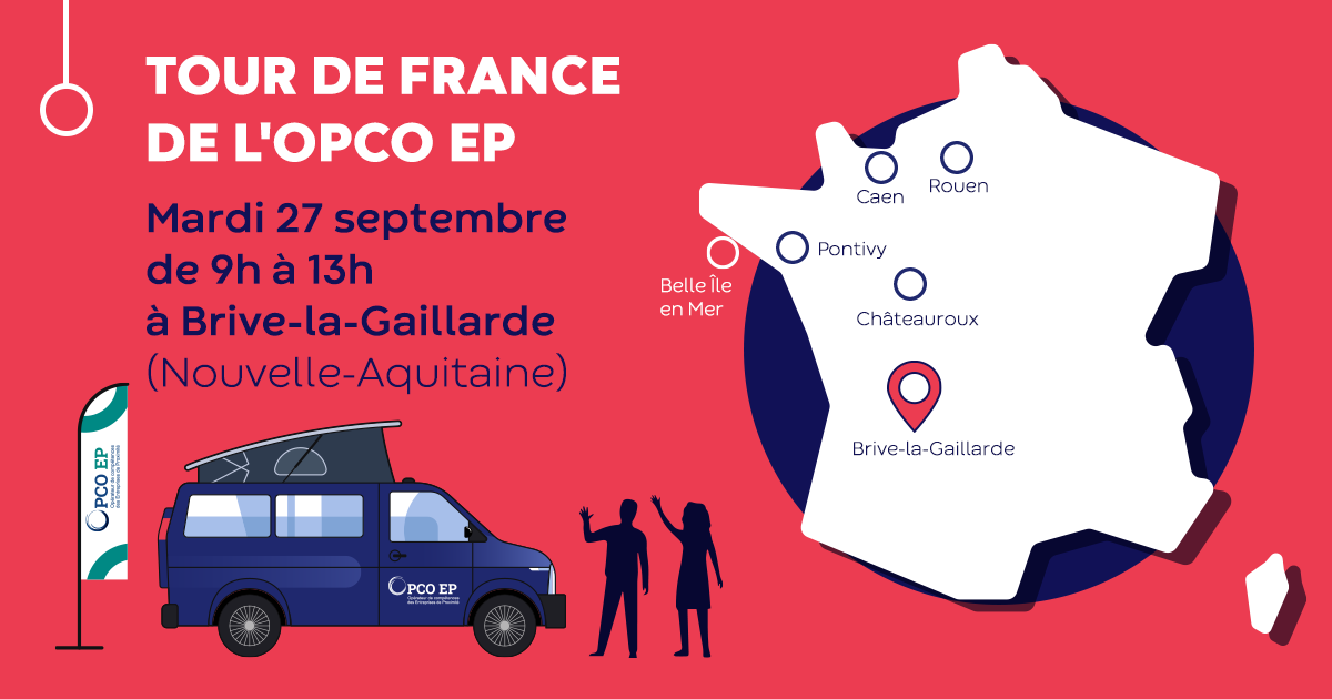 Opco EP fait son Tour de France en Nouvelle-Aquitaine